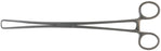 BR Surgical BR Surgical Tenaculum Forceps Schroeder-Braun 9-3/4 Inch Surgical Grade Stainless Steel NonSterile Ratchet Lock Finger Ring Handle Straight 1 X 1 Prongs - BR70-50425