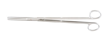 Miltex Miltex Operating Scissors Harrington 11-1/2 Inch Length OR Grade Stainless Steel (German) NonSterile Finger Ring Handle Straight Blade Blunt/Blunt - 5-200