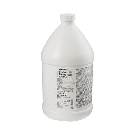 McKesson Pro-Tech - Surface Disinfectant Cleaner Ammoniated J-Fill Dispensing Systems Liquid 1 gal. Jug Floral Scent NonSterile - 53-28561