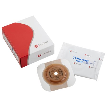 Flextend - Ostomy Barrier FlexTend Trim to Fit, Extended Wear Adhesive Tape 70 mm Flange Blue Code System Hydrocolloid Up to 2 Inch Opening - 14804