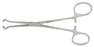 Miltex - Tissue Forceps Baby Babcock 5-1/2 Inch Length OR Grade German Stainless Steel NonSterile Ratchet Lock Finger Ring Handle Straight Delicate 6 mm Wide Fenestrated Triangular Jaws - 16-42