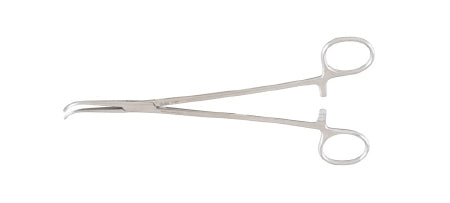 Miltex - Thoracic Forceps Gemini-Mixter 8 Inch Length OR Grade German Stainless Steel NonSterile Ratchet Lock Finger Ring Handle Full Curved Delicate Serrated Tips - 7-257