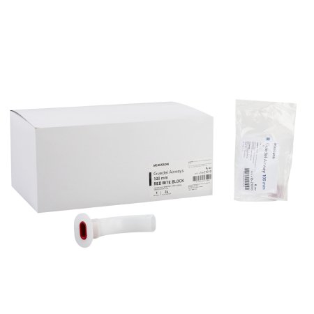 McKesson - Oropharyngeal Airway Guedel 100 mm Length Red - 16-2101G