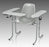 McKesson McKesson Blood Drawing Chair 1-Straight Arm, 1-Flip-Up Arm Gray - 63-20PSFF