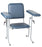 McKesson McKesson Blood Drawing Chair Double Fixed Armrests Blue - 63-20USU-1