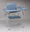 McKesson McKesson Blood Drawing Chair 1-Straight Arm, 1-Flip-Up Arm Blue - 63-20USUF-1