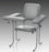 McKesson McKesson Blood Drawing Chair 1-Straight Arm, 1-Flip-Up Arm Gray - 63-20PSFF