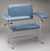 McKesson McKesson Blood Drawing Chair 1-Straight Arm, 1-Flip-Up Arm Blue - 63-20USUF-1