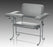 McKesson McKesson Blood Drawing Chair 1-Straight Arm, 1-Flip-Up Arm Gray - 63-20PSFF