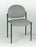 Hausmann Industries Economy Side Chair Slate Blue Fixed Armrests Fabric Upholstery - 2159-706