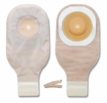 Hollister Premier Colostomy Pouch One-Piece System 12 Inch Length Up to 1-1/2 Inch Stoma Drainable Convex, Trim To Fit - 8508