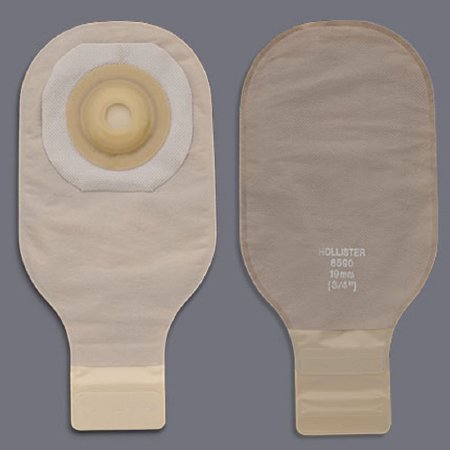 Hollister Premier Colostomy Pouch One-Piece System 12 Inch Length 7/8 Inch Stoma Drainable - 8511