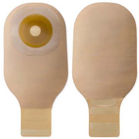 Premier Flextend - Colostomy Pouch One-Piece System 12 Inch Length Drainable Flat, Trim to Fit - 8551