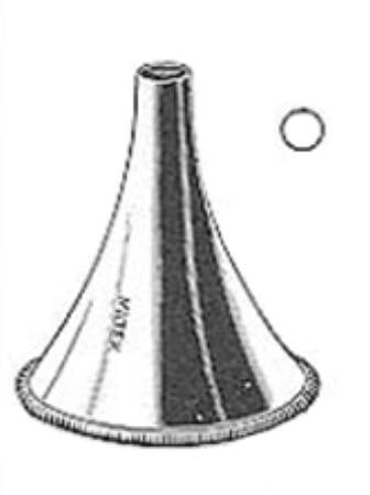 Miltex Ear Speculum Size 2 Chrome Metal 5.5 mm Reusable - 19-2-2