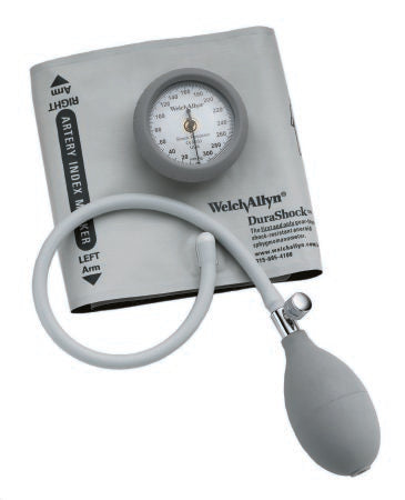 Welch Allyn DuraShock Bronze Series DS44 Aneroid Sphygmomanometer Pocket Style Hand Held 1-Tube Small Adult Size Arm - DS44-10