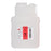 Leaktight - Sharps Container 1.5 Gallon Translucent Base / White Lid Horizontal / Vertical Entry Screw On Lid - 2201-LPBW