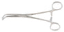 Miltex - Hemostatic Forceps Mixter 7-1/4 Inch Length OR Grade German Stainless Steel NonSterile Ratchet Lock Finger Ring Handle Full Curved Serrated Tip - 7-202