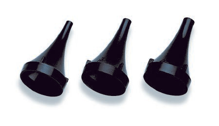 Welch Allyn KleenSpec 521 Series Ear Speculum Plastic Black 3 mm Disposable - 52133
