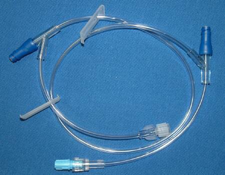 ICU Medical Extension Set 32 Inch Tubing 2 Ports DEHP-Free - B9058