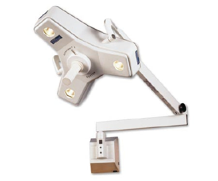 Burton Medical Products Outpatient II Diagnostic / Procedure Light Wall Mount Halogen 50 Watt White - OP216W