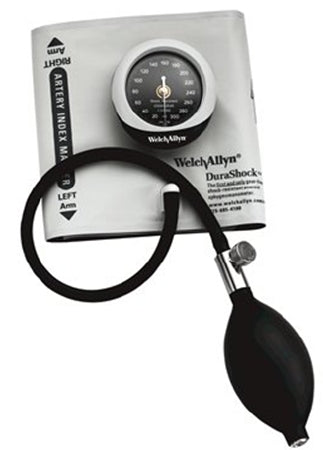 Welch Allyn DuraShock Aneroid Sphygmomanometer Pocket Style Hand Held 2-Tube Adult Size Thigh - DS45-13CB