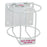 Metrex Research CaviWipes Wall Bracket White - 13-1175