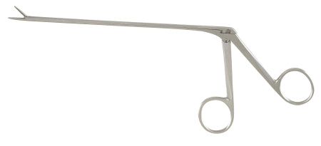 McKesson McKesson Argent Ear Forceps Noyes 5-1/2 Inch Surgical Grade Stainless Steel NonSterile Finger Ring Handle Serrated Alligator Tip - 43-1-224