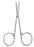 McKesson McKesson Argent Suture Scissors Spencer 3-1/2 Inch Surgical Grade Stainless Steel Finger Ring Handle Straight Blunt/Blunt - 43-1-346