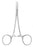 McKesson Argent - Hemostatic Forceps Hartmann-Mosquito 3-1/2 Inch Length Surgical Grade Stainless Steel NonSterile Ratchet Lock Finger Ring Handle Curved - 43-1-421