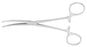 McKesson Argent - Hemostatic Forceps Rochester-Pean 6-1/4 Inch Length Surgical Grade Stainless Steel NonSterile Ratchet Lock Finger Ring Handle Curved - 43-1-477