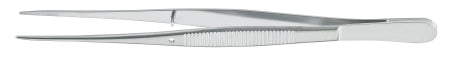 McKesson McKesson Argent Dressing Forceps Semken 5 Inch Surgical Grade Stainless Steel NonSterile NonLocking Thumb Handle Serrated Tips - 43-1-749