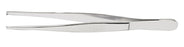 McKesson Argent - Tissue Forceps 4-1/2 Inch Length Surgical Grade Stainless Steel NonSterile NonLocking Thumb Handle 1 X 2 Teeth - 43-1-753