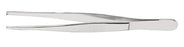 McKesson McKesson Argent Tissue Forceps 5-1/2 Inch Surgical Grade Stainless Steel NonSterile NonLocking Thumb Handle 1 X 2 Teeth - 43-1-762