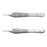 McKesson Argent - Dressing Forceps Adson 4-3/4 Inch Length Surgical Grade Stainless Steel NonSterile NonLocking Thumb Handle Straight Serrated Tips - 43-1-771
