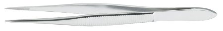 McKesson McKesson Argent Splinter Forceps 4-1/2 Inch Surgical Grade Stainless Steel NonSterile NonLocking Thumb Handle - 43-1-781