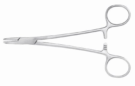 McKesson McKesson Argent Needle Holder 7 Inch Serrated Jaws Finger Ring Handle - 43-1-853