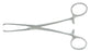 McKesson McKesson Argent Tissue Forceps Allis 6 Inch Surgical Grade Stainless Steel NonSterile Finger Ring Handle 5 X 6 Teeth - 43-1-934