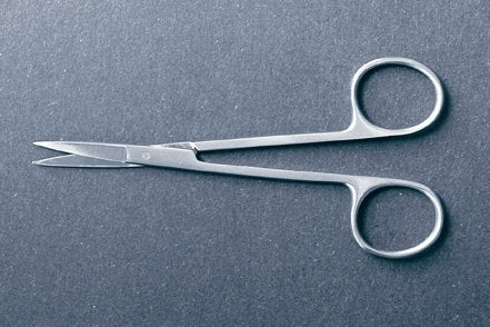 McKesson McKesson Iris Scissors 3-1/2 Inch Office Grade Stainless Steel Finger Ring Handle - 43-2-107