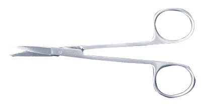 McKesson McKesson Iris Scissors 4-1/2 Inch Office Grade Stainless Steel Finger Ring Handle Sharp/Sharp - 43-2-109