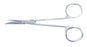 McKesson McKesson Iris Scissors 4-1/2 Inch Office Grade Stainless Steel Finger Ring Handle Sharp/Sharp - 43-2-109