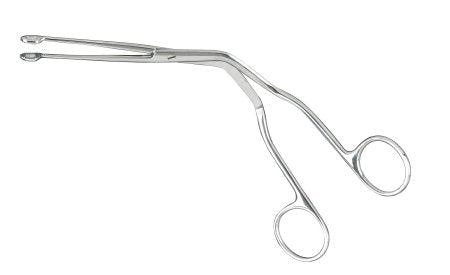 McKesson McKesson Catheter Forceps Magill 7 Inch Office Grade Stainless Steel NonSterile Finger Ring Handle - 43-2-285