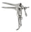 McKesson McKesson Vaginal Speculum Graves NonSterile Office Grade Stainless Steel Medium Double Blade Duckbill Reusable Without Light Source Capability - 43-2-312