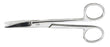McKesson McKesson Dissecting Scissors Metzenbaum 5-1/2 Inch Office Grade Stainless Steel Finger Ring Handle Curved Blunt/Blunt - 43-2-336