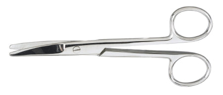 McKesson McKesson Dissecting Scissors Metzenbaum 5-1/2 Inch Office Grade Stainless Steel Finger Ring Handle Curved Blunt/Blunt - 43-2-336