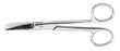 McKesson McKesson Dissecting Scissors Metzenbaum 7 Inch Office Grade Stainless Steel Finger Ring Handle Curved Blunt/Blunt - 43-2-340
