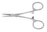 McKesson McKesson Hemostatic Forceps Hartmann-Mosquito 3-1/2 Inch Office Grade Stainless Steel NonSterile Ratchet Lock Finger Ring Handle Straight - 43-2-409