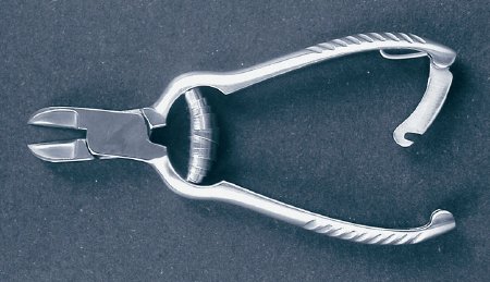 McKesson McKesson Nail Nipper Concave Jaws 4-1/2 Inch Chrome Covered Stainless Steel - 43-2-489