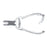 McKesson - Nail Nipper Concave Jaw 4-1/2 Inch Length Chrome Covered Stainless Steel - 43-2-489