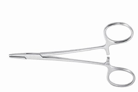 McKesson - Needle Holder 5 Inch Length Smooth Jaws Finger Ring Handle - 43-2-810