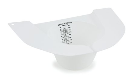 McKesson McKesson Commode Specimen Collector Polypropylene Without Closure 800 mL (27 oz.) NonSterile - 16-9522